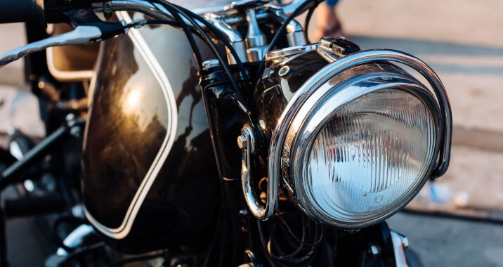 バイクのライト
